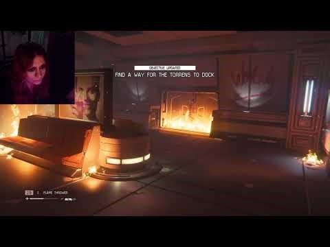 alien isolation (part 15 end) ... welcom to alien park?! 🦖😭