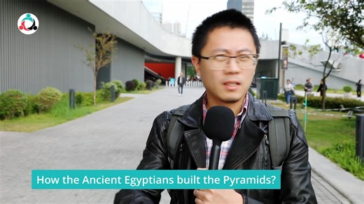 We asked Chinese people: Do you have any idea how the ancient Egyptians built the pyramids? ✨ These were their answers! 拾 | SMCOA | Facebook