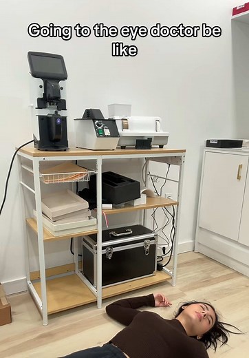 Experiencing the Eye Doctor: Puff Air Machine