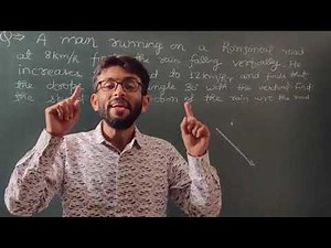 Relative velocity Rain Man problem-1 for JEE/NEET by shortcut logic