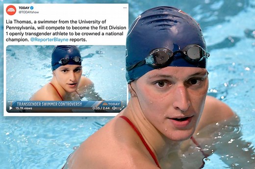 NBC takes heat for airbrush of Lia Thomas