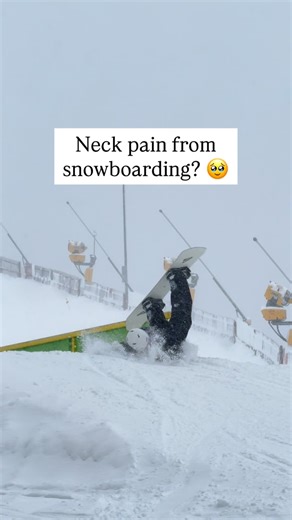 Carrie | Postpartum Sport & Pelvic Physio on Instagram: "Neck hurting from snowboarding? We been there too…. Try these 3 exercises to build more strength for the next time you get back out there 1. Neck isometrics 2. Shrugs 3. Loaded thoracic rotations What else is hurting from snowboarding? Comment down below 🥹 #neckpain #snowboard"