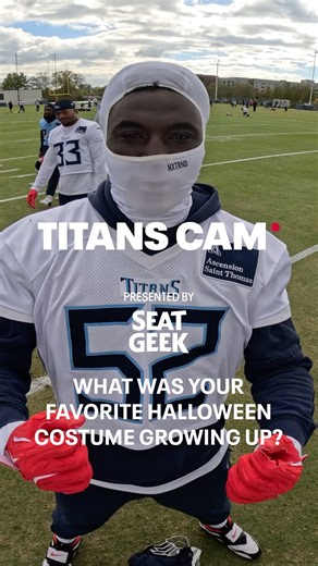 Happy Halloween 🎃 📹 Titans Cam presented by SeatGeek | Tennessee Titans