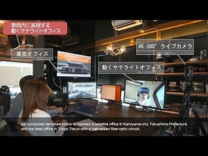 5G Field Trials in Japan: Next-generation Telework / Urban Space Security (2018)