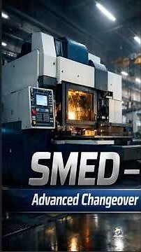 SMED Advanced Explained | Internal vs External Activities | Changeover Time Reduction