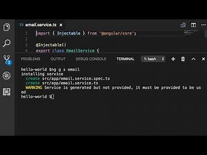 Angular | Beginner to Pro #34 - Generating Services Using Angular CLI [By Mosh Hamedani]