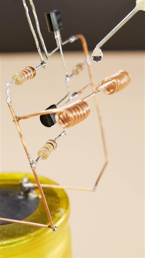 One Drop Controls Electricity ⚡💧#diy #electronics #experiment #science #led