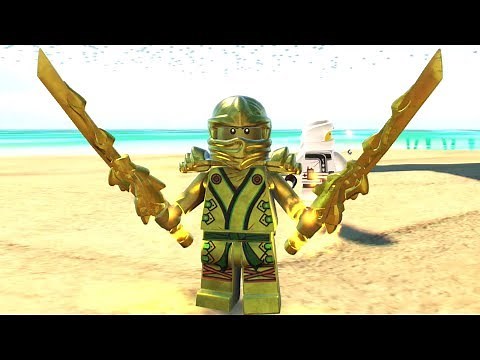 The LEGO Ninjago Movie Video Game - Gold Ninja Unlock Guide/Showcase