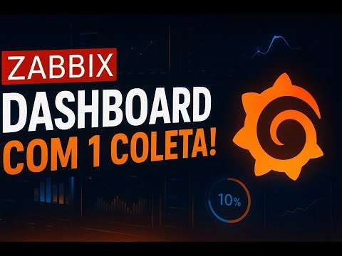 Grafana + Zabbix: Dashboard Completo com Uma Só Métrica
