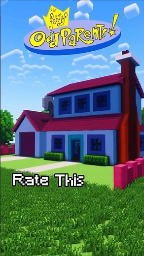 Build Timmy Turners House 🪄🧚 #fairlyoddparents #minecrafthouse #minecraft #minecrafttutorial