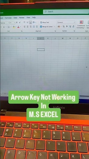 Excel Arrow Keys Not Working? ✅ 100% Fix in 2 Minutes! #shortsfeed #msoffice #shorts #viralshorts