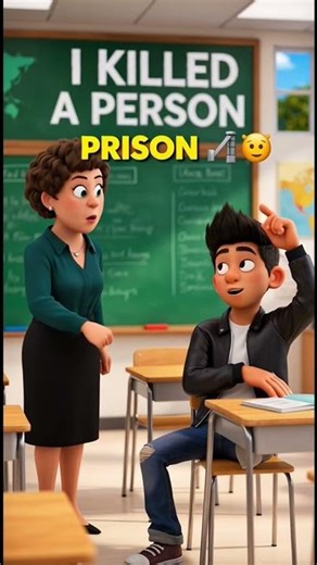 Teacher Got Roasted! 🔥😂 #shorts #school #funny #animation