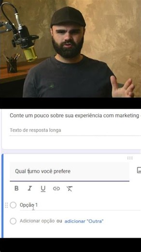 Multipla escolha Google Forms #shorts