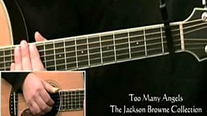 How To Play Jackson Browne Too Many Angels Introduction Chords - ChordU