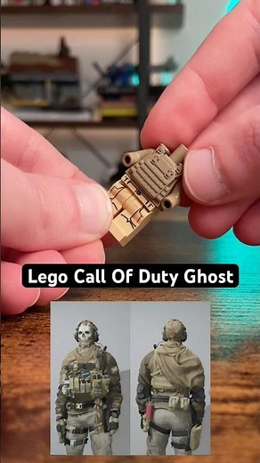 UPGRADING The PERFECT Lego Call Of Duty Ghost #lego #cod #callofduty