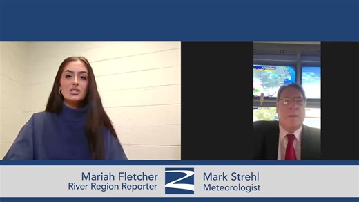 River Region's Mariah Fletcher sits down with Fox 32 Chicago meteorologist and SIU graduate Mark Strehl to break down this weekend's major winter storm. | River Region News