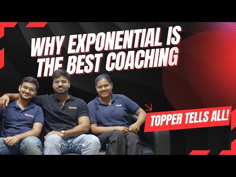 Why Exponential is the Best Coaching | IIT-JEE/NEET | Exponential kota | Ankit Sir