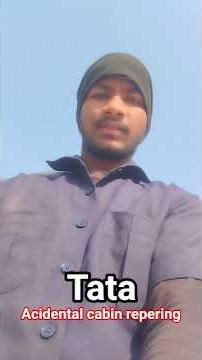 Tata bs6 acidental cabin repering mechanical engineering short vlogs video || #mechanic #vlogshorts