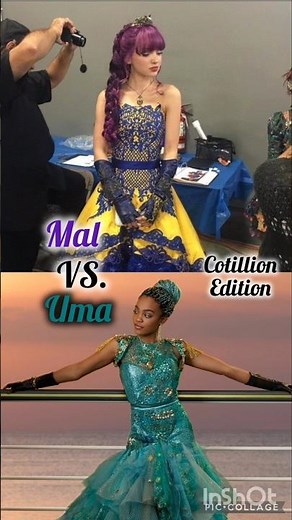 Disney Descendants Mal VS. Uma Cotillion #disneydescendants