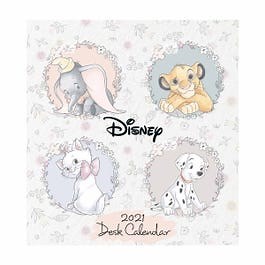 Disney Heritage Desk Easel Calendar 2021
