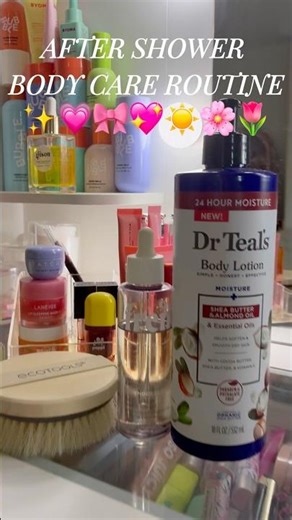 ✨After shower body care routine✨ #fypシ゚viral #preppy #fypage #fypシ゚ #skincare #fy #bodycare