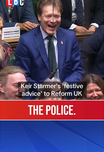 Keir Starmer warned Nigel Farage's party about 'mysterious men from the East appear bearing gifts' after a former Reform politician was jailed for accepting Russian bribes. #keirstarmer #russia #reform #farage #uk #politics #news #lbc