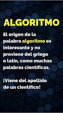 Qué es algoritmo y de dónde viene la palabra y qué tiene que ver con el libro de Álgebra de Baldor
