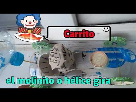 Cómo hacer un carrito de botellas/ carro y conductor /geri dönüşüm arabası/ plastic bottle car