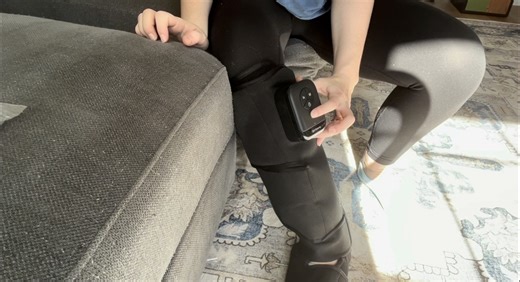 Watch Leg compression massager - how to use on Amazon Live