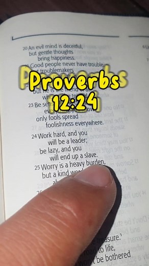 Proverb 12:24 #truth #amerryheart #inthemorning #Sabbath #lessonfrombible #adventistph #fbreelsvideo #fbreels #adsonreels #adventistrollcall | Adventista Ako