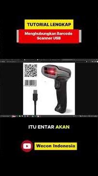 Complete Tutorial on Connecting a Barcode Scanner to a Wecon HMI USB Port #industrialautomation