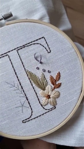Embroidery Alphabet ✨ Stitch Any Letter You Want #embroidery #tutorial #diy #handmade #stitch #craft
