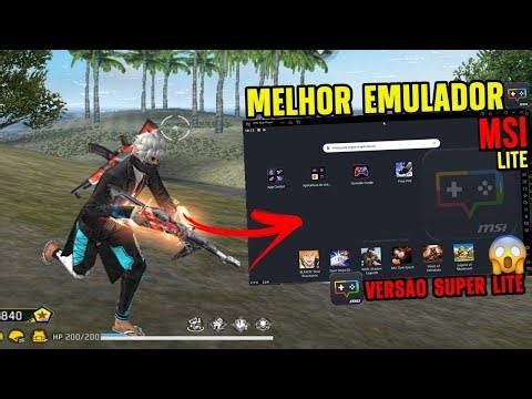 MELHOR EMULADOR PARA FREE FIRE BLUESTACKS MSI COM CONFIGURAÇÕES E DICAS PARA PC FRACO