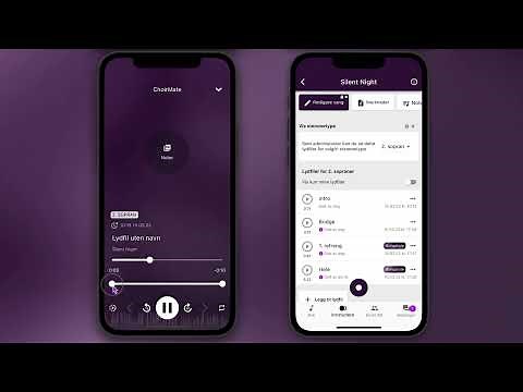 Demo of ChoirMate
