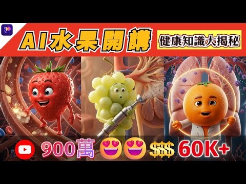 【2026 漲粉新賽道】不用動腦！🧠 複製貼上提示詞，Edimakor 揭秘近期最火的「水果說話」影片製作全流程 📈