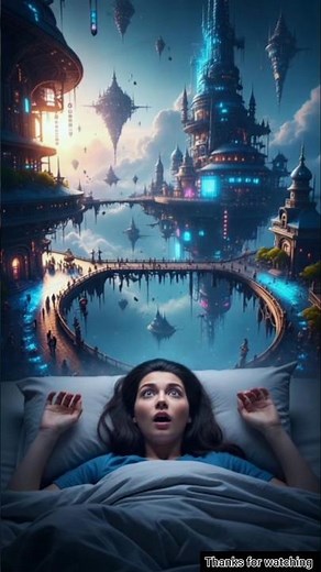 Why Do Our Dreams Feel More Real Than Reality? 😢 #ai #deepdream #facts