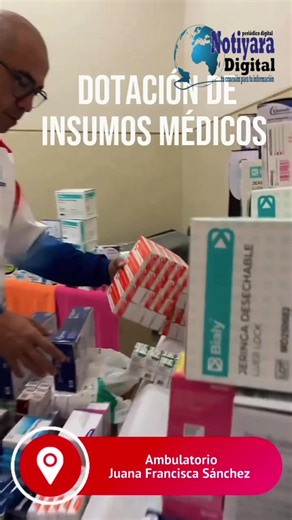 #noticias #notiyaradigital @Luis Adrian Duque Miralles ¡Salud en Movimiento! ¡Seguimos avanzando con la comuna Renacer del Timón en el Río Guama! Porque en Revolución, la salud es una prioridad absoluta, volvimos al Ambulatorio Juana Francisca Sánchez para entregar una dotación súper importante. ¿El objetivo? Fortalecer nuestra área de emergencia las 24 horas para que nuestro pueblo cuente con atención de calidad en todo momento. Nada de esto sería posible sin el empuje de nuestra Presidenta Enc