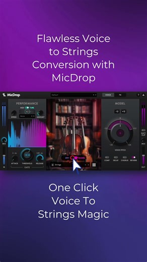 Transform Your Voice To Flawless Strings Instantly!