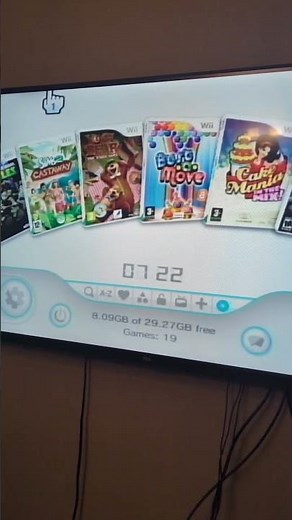 Nintendo Wii with games USB loader GX. jailbreak Wii with games in USB. #nintendowii #wiigames