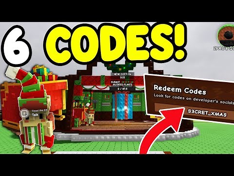 *CHRISTMAS CODES* ALL WORKING GROW A GARDEN CODES In DECEMBER 2025! GIFT EVENT UPDATE! Roblox