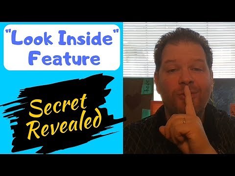Amazon’s Look Inside Feature | #1 Secret Revealed