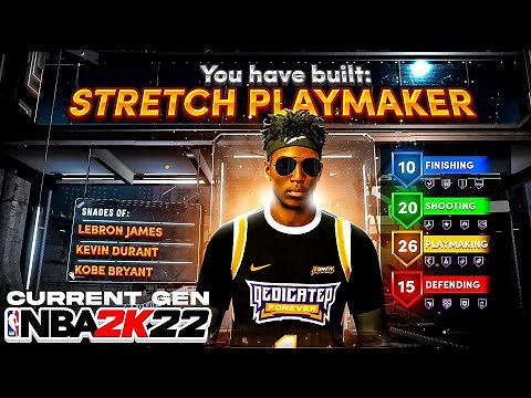 THE STRETCH BUILD THAT CAN DO EVERYTHING • BEST BUILD NBA 2K22 CURRENT GEN (FIRST NBA 2K22 BUILD)