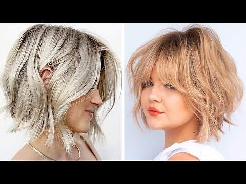 30+ Short Blonde Hairstyles & Haircuts Stylist Love | Bob Haircuts Tutorial 2024
