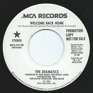 The Dramatics - Welcome Back Home
