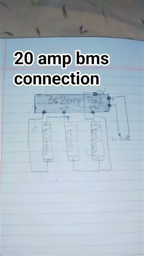 20 amp bms connection