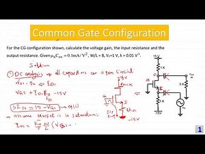 CG MOSFET Configuration