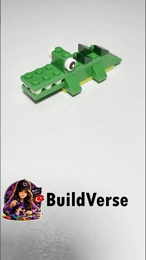 Satisfying LEGO Crocodile Build 🐊🔥 (You Won’t Skip This!)