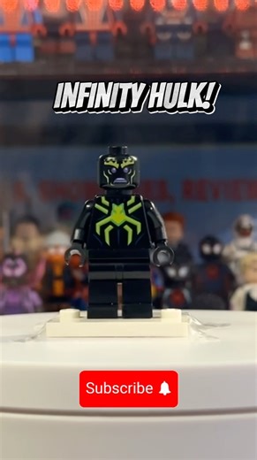 I made LEGO INFINITY HULK from Marvel Zombies! #shorts