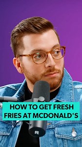 How to Get Fresh Fries at McDonald's Check out the full clip, “Who’s the Bigger Fast-Food Diva? George or Rachel?" #fastfood #mcdonalds #fries #mcdonaldshacks #fastfoodhacks | Smart Money Happy Hour