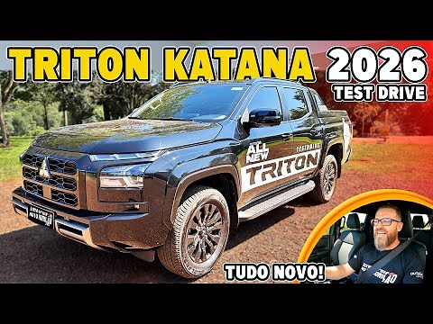 TRITON KATANA 2026 - Test Drive With The True Power Of The Mitsubishi Triton Katana